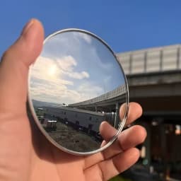 3R High-definition Car Mounted Thin Convex Wide-angle Blind Spot Mirror Large Field of View Reversing Assist Mirror