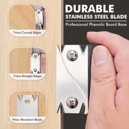 Trimming Knife Carpentry In Wood Trimmer Chamfering Fillet Scraper Board Deburring Edge Corner Planer Tool Trimmer Edge