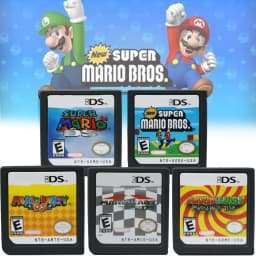 ☌DS Games Cartridge New Bros Video Game Console Card DS Party DS Card For NDSL 2DS 3DS