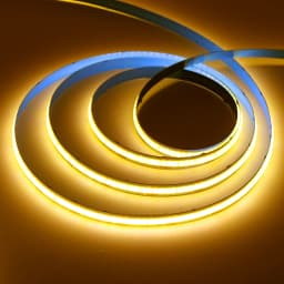 5V USB COB LED Strip Light 320LEDs Ribbon Tape Warm White Red Green Blue Pink Yellow 8mm PCB Flexible Linear Lighting Room Decor