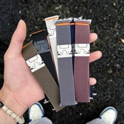 Nylon Parachute Strap For Apple Watch ultra 4 3 band 49mm 44mm 46mm 42 40 45mm 41 Elastic Bracelet Correa IWatch 12 11 10 9 8 SE