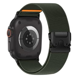 Nylon Parachute Strap For Apple Watch ultra 4 3 band 49mm 44mm 46mm 42 40 45mm 41 Elastic Bracelet Correa IWatch 12 11 10 9 8 SE