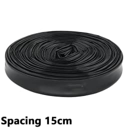 50/100m Drip Tape 16mm PE Tubing Spacing 10-40cm for Garden Greenhouse Watering Farm Agricultural Irrigation Soaker Hose Dripper