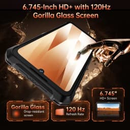 [Ship From UK] Cubot KingKong ES 3 Android 15 Rugged Smartphone 16GB(6+10) 256GB 10200mAh 33W 48MP 6.745''120Hz NFC Mobile Phone