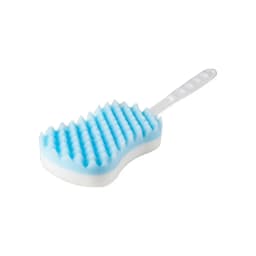 Long Handle Body Massage Sponge Back Scrubber Shower Brush for Exfoliating and Cleaning Hard to Reach Areas Blue