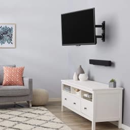 TV Wall Mount Bracket For 17-55inch TV Retractable Arms Swivel Tilt Extension Rotation TV Stand Expansion Bracket