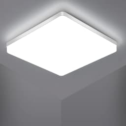 Square LED Ceiling Light,48W 5400LM LED Ceiling Lamp,Cold White Light 6500K Ceiling Light For Living Room,Bedroom