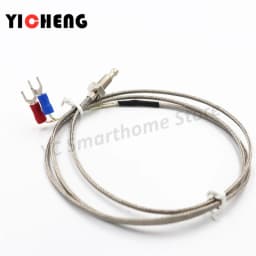 1 M / 2 M / K / E Screw Type M6 / M8 Thermocouple Control Screw Probe Temperature Controller 0-400C/ 0-800C Sensor Probe