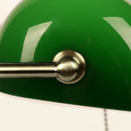 Green Glass Lamp Shade Desk Lamp Banker Lamp Pull Chain Switch Table Lamp Classic Table Lamp