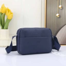 Casual Style Crocodile Pattern Fashionable Design 4 Colors Minimalist Men's Handbag Personal Shoulder Bag