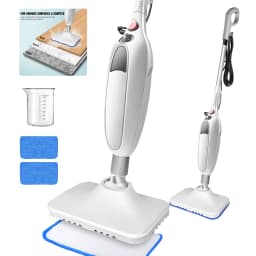 BRIEFNESS 1200W Electric Steam Cleaner High Temperature Steam Mop Sterilization Handhled Household for All Floors