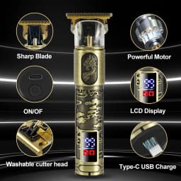SEJOY Electric Hair Cutting Machine Adjustable Precision Professional Hair Clipper For Men Adults Kids Cordless Hair Trimmers