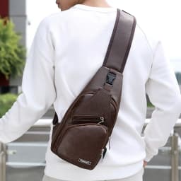 Chest Pack Men Sport PU Leather Belt Bag Fashion Trend Waterproof Shoulder Bag Waist Bags Street Pack Phone Crossbody Bags