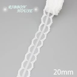 (5 Yards/Roll) White Lace Fabric Webbing Decoration Packing Material Roll Wholesale