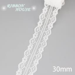 (5 Yards/Roll) White Lace Fabric Webbing Decoration Packing Material Roll Wholesale