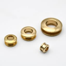 2pcs Solid Brass Screw Back Eyelets with Washer Grommets Leather Craft Accessory for Bag Garment Shoe Clothes Jeans Decoration