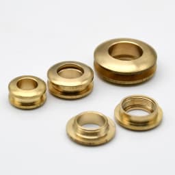 2pcs Solid Brass Screw Back Eyelets with Washer Grommets Leather Craft Accessory for Bag Garment Shoe Clothes Jeans Decoration