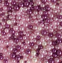 3/4/5mm Mixed ABS Round Imitation Pearls Loose Beads No Hole for DIY Garment Clothing Shoes Beads Accessories Supplies 10g