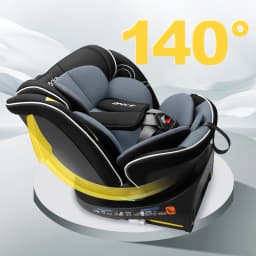 Reecle I-Size 360 Swivel Baby Car Seat, 40-150cm (0-12 Years), Compatible with ISOFIX
