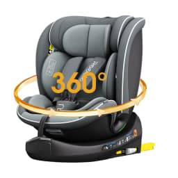 Reecle I-Size 360 Swivel Baby Car Seat, 40-150cm (0-12 Years), Compatible with ISOFIX