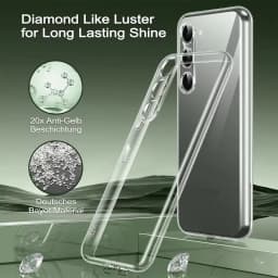 Soft Silicone Clear Phone Case for Samsung A56 A55 A53 A13 A52 A35 A34 A33 A54 A16 A15 A36 A51 A52S S24 S22 S21 S23 S25 Ultra