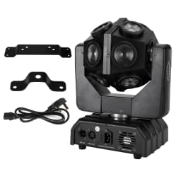 200W Moving Head 12 LED Rotating Beam Stage Light RGBW DJ Disco Party DMX
