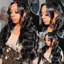 Body Wave Virgin Raw Indian Wholesale Human Hair 3/4 Bundles Deal For Women Wet And Wavy Hair Weave Extension Double Weft Soft