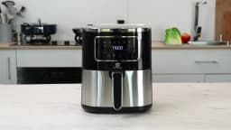 SUPERLEX 5.5L Digital Air Fryer 1450W Oil Free Air Fryer, Touch Screen Multiple Preset Programmes, Adjustable Time & Temperature, Non-Stick Dishwasher Safe Basket for Healthy Home Cooking