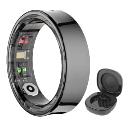 R09 Smart Ring Waterproof Health Fitness Rings Heart Rate Blood Oxygen Sleep Monitoring Fitness Tracker for Xiaomi Samsung Phone