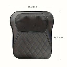 Multifunctional Electric Massage Cushion Neck Waist Back Body Massager Pillow Deep Kneading Shiatsu Heat Vibrating Massage Pad