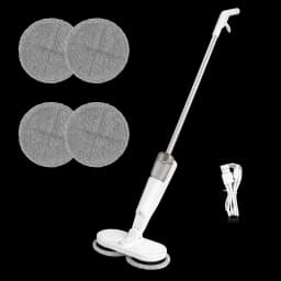 Electric Cordless Spin Mop Cleaner Automatic 2 in 1 Wet & Dry Home Cleaner Car Glass Ceiling Door Windows floor scrubber machine