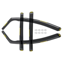 4pcs Wind Deflectors Tinted For Renault Clio MK4 2012-2019 5-Door Hatchback UK