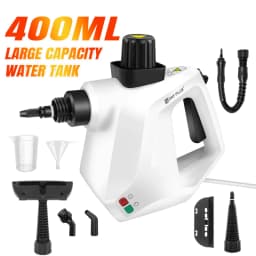 Handheld Steam Cleaner, 1000W, Cleaning Accessory Kit, 450ml, Suitable for cleaning cars, sofas, floors, and bathrooms