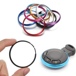 For BMW Mini Cooper Clubman Countryman Car Key Cover Protection Key Ring Trim Chain Decoration