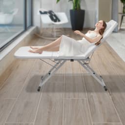 Beauty Bed Professional Massage Bed Foldable 250kg Salon Beauty Recliner for Spa & Salon Comfort