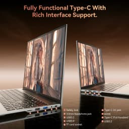 KAMRUI RX16 AMD Ryzen7 H255 Laptop Windows 11 PRO 16 in IPS 16GB DDR5 512GB NVMe SSD Backlit Numeric Keyboard Wifi6 BT5.2 Computer