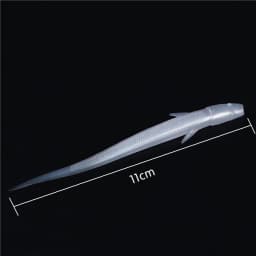 3pcs/lot Bionic Small Fish Silicone Soft Fishing Lure 11cm 3g Artificial Loach Bait Fake Bait Swimbait Jig Wobbler Fishing Lures