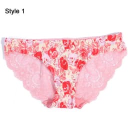 Fashion Women's Sexy Lace Panties Seamless Underwear Leopard Ice Silk for Girl Bikini Cotton Crotch Transparent Lingerie