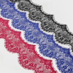 3 Yards 9.5cm 10 Colors Flower Embroidered Lace Fabric Trim Ribbons for DIY Sewing Handmade Materials Garment Accessories