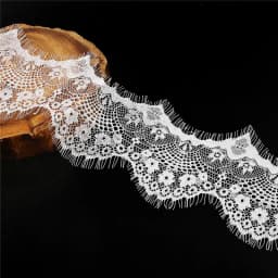 3 Yards 9.5cm 10 Colors Flower Embroidered Lace Fabric Trim Ribbons for DIY Sewing Handmade Materials Garment Accessories