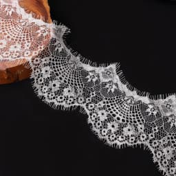 3 Yards 9.5cm 10 Colors Flower Embroidered Lace Fabric Trim Ribbons for DIY Sewing Handmade Materials Garment Accessories