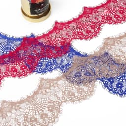 3 Yards 9.5cm 10 Colors Flower Embroidered Lace Fabric Trim Ribbons for DIY Sewing Handmade Materials Garment Accessories