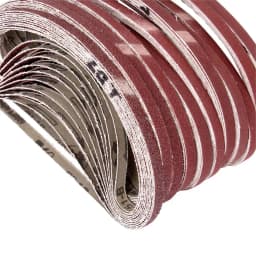 10Pcs 9*533mm Sanding Belts 533 * 75mm Sanding Band 21*0.35inch Sanding Screen With Grit 40 to 600 Soft Cloth For Belt Sander