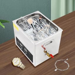 NEW Ultrasonic Cleaner 10L Stainless Steel Ultra Sonic Bath Cleaning Machine 3 Modes 350W 40KHz efficient cleaning