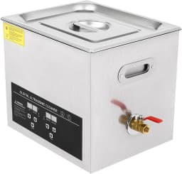 NEW Ultrasonic Cleaner 10L Stainless Steel Ultra Sonic Bath Cleaning Machine 3 Modes 350W 40KHz efficient cleaning