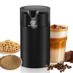 SUPERLEX 1.25L Electric Drip Coffee Machine 600 Power American Style Coffee Machine Convenient Water Window with Reusable Filter