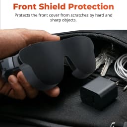 HiBloks Lens Hood For RayNeo Air3/Air3s Pro/Air4/Air 4 Pro Glasses Immersive Experience Light Blocking Reversible Cover