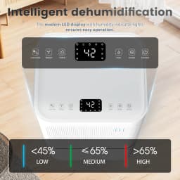 OYAJIA 14L Dehumidifier For Mould and Moisture Extraction Quiet 36dB Home