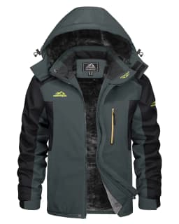 Winter Fleece Lining Parka Heavyweight Waterproof Mens Ski Snowboard Jackets Windproof Removable Hoodie Coats Casual Windbreaker