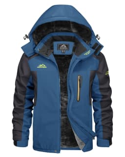 Winter Fleece Lining Parka Heavyweight Waterproof Mens Ski Snowboard Jackets Windproof Removable Hoodie Coats Casual Windbreaker